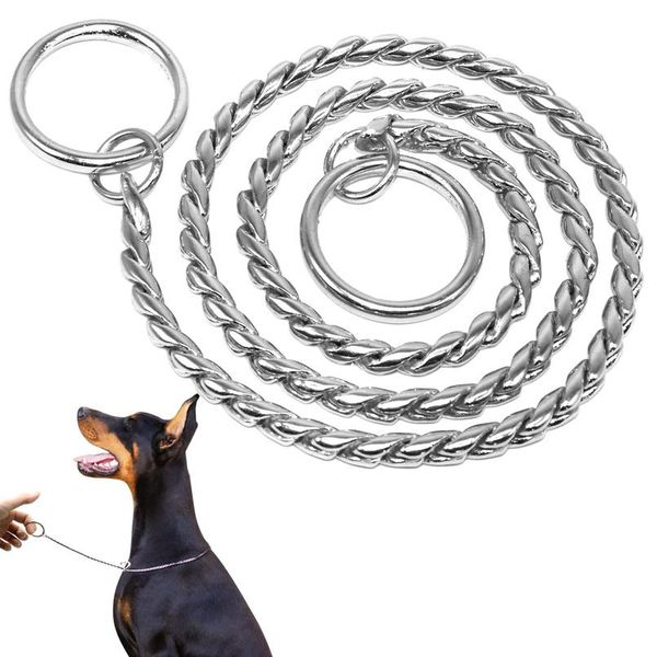 durable dog chain collar solid snake p chock collars leash strong training choker for small mudium large dogs k9 wmtkwy
durable dog chain collar solid snake p chock collars leash strong training choker for small mudium large dogs k9 wmtkwy