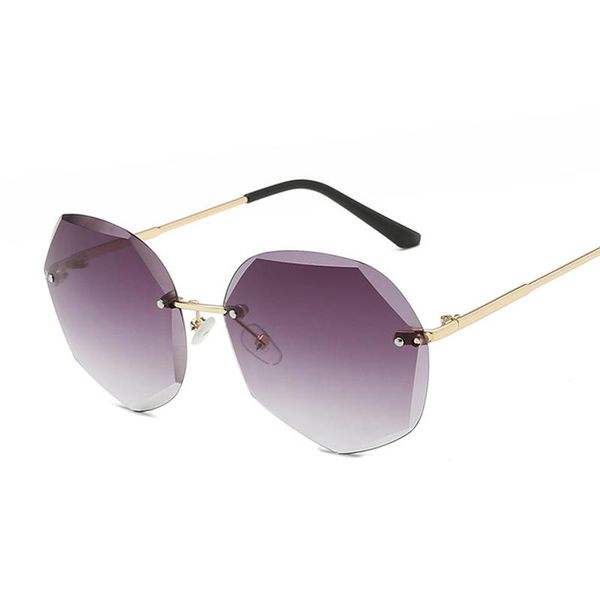 sunglasses vintage women brand designer fashion rimless gradient sun glasses shades cutting lens ladies frameless eyeglasses, White;black
sunglasses vintage women brand designer fashion rimless gradient sun glasses shades cutting lens ladies frameless eyeglasses, White;black