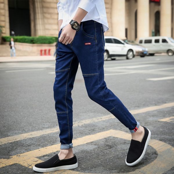 guow1 trousers jeans men's men's trousers casual jeans nine-point brand stretch slim fit feet black casual long pants fashion kore, Blue
guow1 trousers jeans men's men's trousers casual jeans nine-point brand stretch slim fit feet black casual long pants fashion kore, Blue