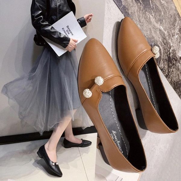 spring autumn women low heels dress shoes ol office lady shoes ball metal slip on boat pointed toe zapatos mujer 8758n #br8l, Black
spring autumn women low heels dress shoes ol office lady shoes ball metal slip on boat pointed toe zapatos mujer 8758n #br8l, Black