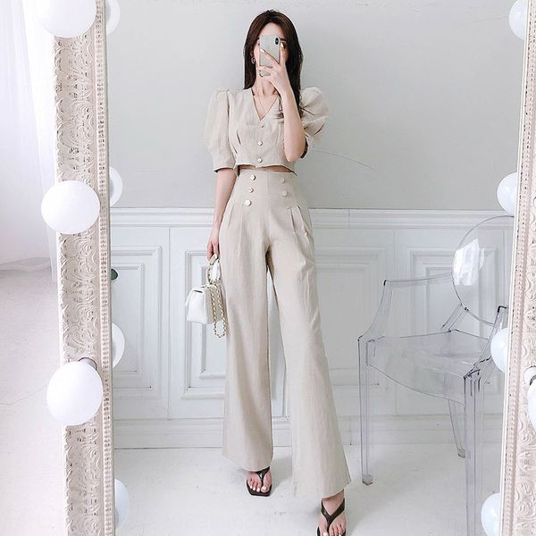 new two-piece suit 2020 summer korean style v-neck tight pants jacket short jacket short jacketwaist slimming trousers casual suit for w, Gray
new two-piece suit 2020 summer korean style v-neck tight pants jacket short jacket short jacketwaist slimming trousers casual suit for w, Gray