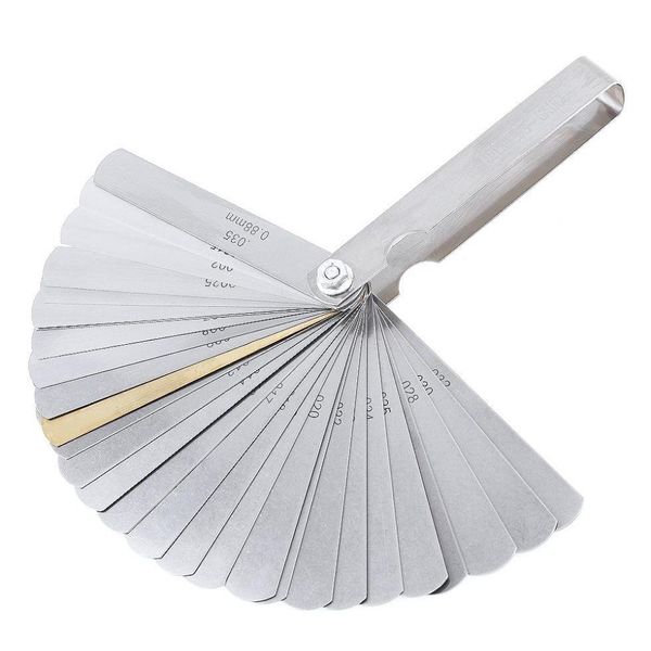 32 blades combination measuring tool feeler gauge metric / imperial gapped filler 0.04-0.88mm sqcuhh bdenet
32 blades combination measuring tool feeler gauge metric / imperial gapped filler 0.04-0.88mm sqcuhh bdenet