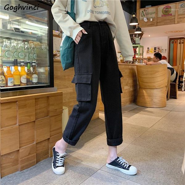 women's jeans women streetwear high waist loose cargo jean pockets bf casual ladies denim trousers harajuku ulzzang students simple chi, Blue
women's jeans women streetwear high waist loose cargo jean pockets bf casual ladies denim trousers harajuku ulzzang students simple chi, Blue