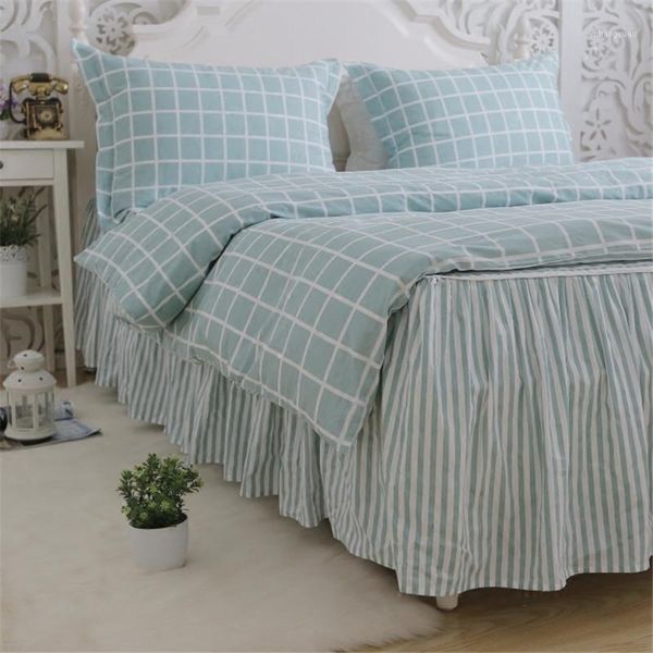 classic plaid bedding set light handsome plaids duvet cover home bed textile stripe bed sheet princess skirt cover linen1
classic plaid bedding set light handsome plaids duvet cover home bed textile stripe bed sheet princess skirt cover linen1