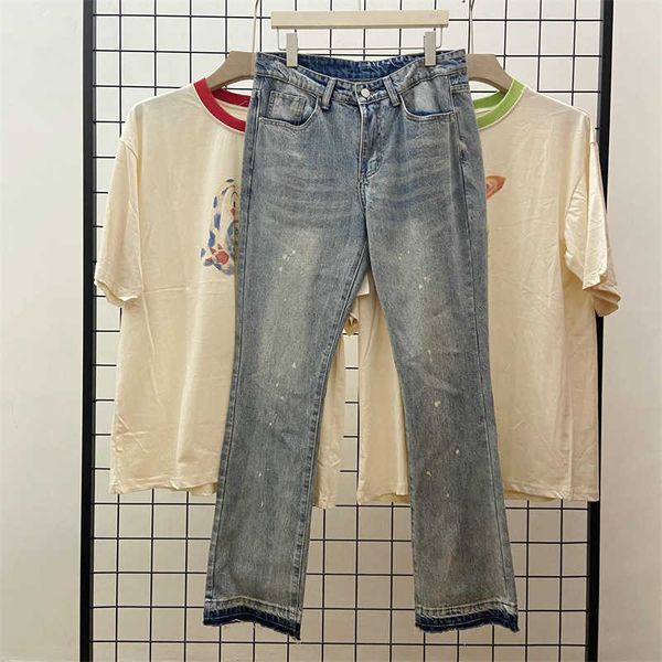 men's jeans ins men's high street fashion printed trendy casual pants leggings flare jeans, Blue
men's jeans ins men's high street fashion printed trendy casual pants leggings flare jeans, Blue