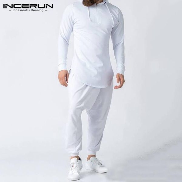 incerun mens sets leisure outdoor sports suits man long sleeve hooded elastic pants 2 pieces fashion solid zipper sets 5xl, Gray
incerun mens sets leisure outdoor sports suits man long sleeve hooded elastic pants 2 pieces fashion solid zipper sets 5xl, Gray