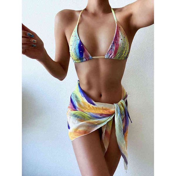 micro bikinis swimsuit women swimwear mini thong 3 piece bikini set swim cover up beach wear dress woman bathing suit, White;black
micro bikinis swimsuit women swimwear mini thong 3 piece bikini set swim cover up beach wear dress woman bathing suit, White;black