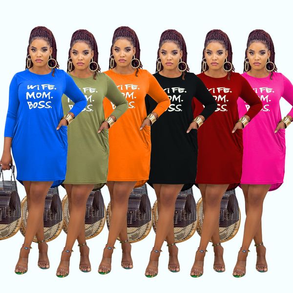 spot 2021 european and american women's fashion casual home letter offset printing autumn and winter dress, Black;gray
spot 2021 european and american women's fashion casual home letter offset printing autumn and winter dress, Black;gray