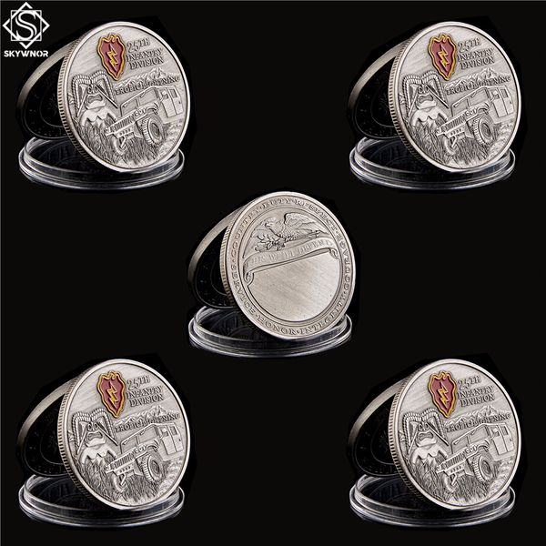5pcs usa 25nd airborne division us liberty eagle craft metal copper military challenge coin collectibles gifts
5pcs usa 25nd airborne division us liberty eagle craft metal copper military challenge coin collectibles gifts