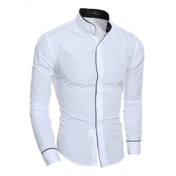 luxury men's shirts stylish casual v neck fashion shirt solid slim fit long sleeve formal 2019 new, White;black
luxury men's shirts stylish casual v neck fashion shirt solid slim fit long sleeve formal 2019 new, White;black