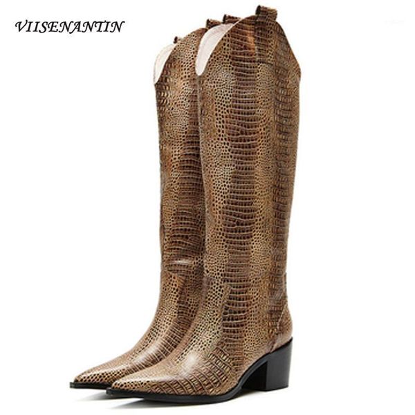 real leather retro snake print skinny boots women autumn winter new pointed toe thick heel platform vintage shoes1, Black
real leather retro snake print skinny boots women autumn winter new pointed toe thick heel platform vintage shoes1, Black