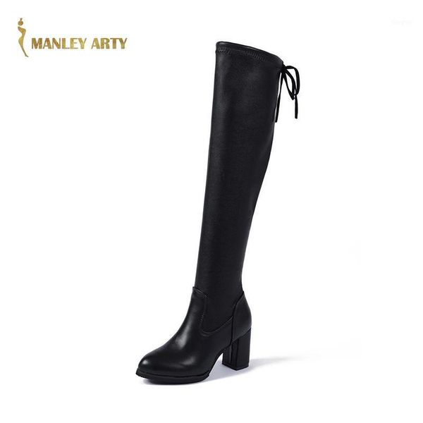 boots 2021 autumn winter pointed thick heel over knee leather woman casual versatile thin elastic high style boots1, Black
boots 2021 autumn winter pointed thick heel over knee leather woman casual versatile thin elastic high style boots1, Black