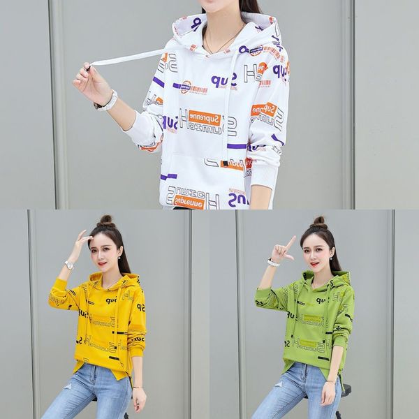 cotton casual coat long sleeve women's dress 2020 new autumn loose fashion printed hooded sweater ins trend pullover coat pullover oy5f, Black
cotton casual coat long sleeve women's dress 2020 new autumn loose fashion printed hooded sweater ins trend pullover coat pullover oy5f, Black