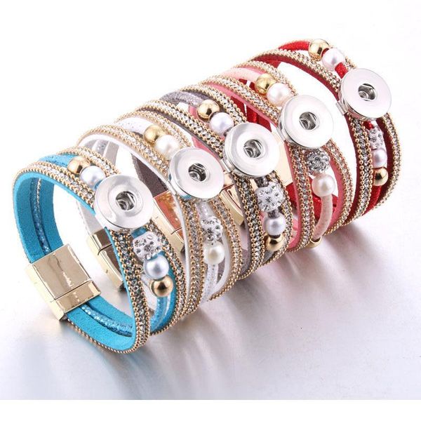 2019 new snap button jewelry vintage beaded leather snap bracelet fit 18mm snap buttons bohemia magnet leather b bbypqm, Golden;silver
2019 new snap button jewelry vintage beaded leather snap bracelet fit 18mm snap buttons bohemia magnet leather b bbypqm, Golden;silver
