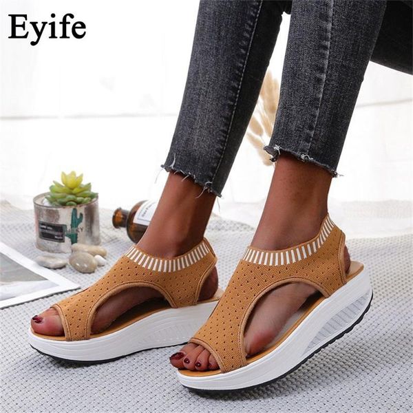sandals women platform 2021 summer knitted fabric breathable ladies comfy shoes open toe big size wedge female sport sneaker, Black
sandals women platform 2021 summer knitted fabric breathable ladies comfy shoes open toe big size wedge female sport sneaker, Black
