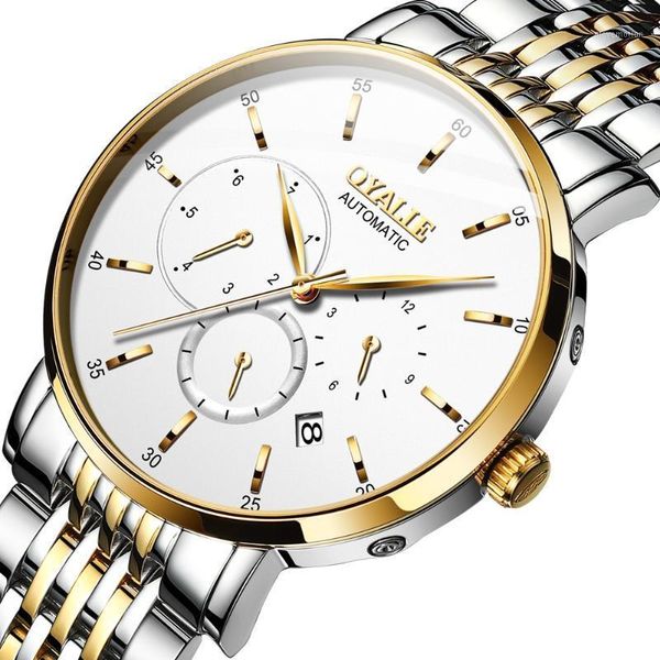 men watches automatic skeleton mechanical male wrist watches waterproof stainless steel heren horloge self wind1, Slivery;brown
men watches automatic skeleton mechanical male wrist watches waterproof stainless steel heren horloge self wind1, Slivery;brown