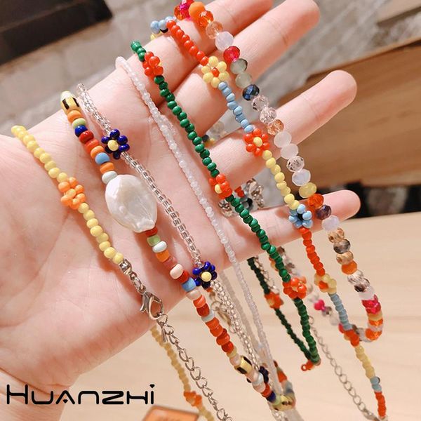 huanzhi 2020 new summer bohemia color crystal small daisy beaded clavicle chain choker necklace for women vacation accessories, Golden;silver
huanzhi 2020 new summer bohemia color crystal small daisy beaded clavicle chain choker necklace for women vacation accessories, Golden;silver