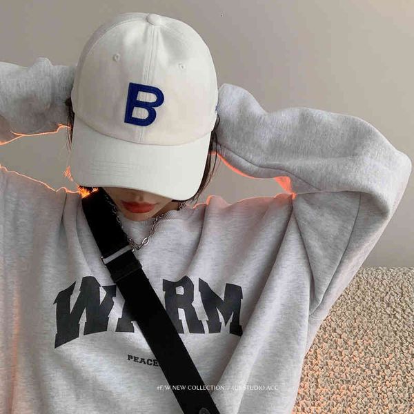 hats caps b-letter baseball female winter korean ins xiaozhongchao brand couple casual and versatile face small duck tongue, Blue;gray
hats caps b-letter baseball female winter korean ins xiaozhongchao brand couple casual and versatile face small duck tongue, Blue;gray