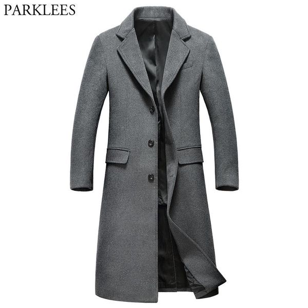 extra long gray wool trench coat men 2020 brand new winter mens slim fit cashmere coat single breasted male overcoat windbreaker, Black
extra long gray wool trench coat men 2020 brand new winter mens slim fit cashmere coat single breasted male overcoat windbreaker, Black