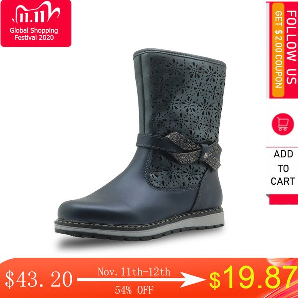 apakowa girl mid-calf children boots solid hollow flat winter kids genuine leather shoes for girls, Black;grey
apakowa girl mid-calf children boots solid hollow flat winter kids genuine leather shoes for girls, Black;grey