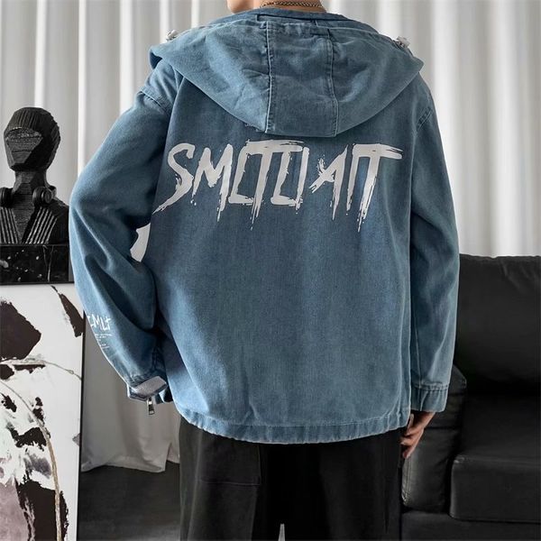new fashion men's letter prints zipper denim jackets casual denim hoodies two colors 917, Black;brown
new fashion men's letter prints zipper denim jackets casual denim hoodies two colors 917, Black;brown