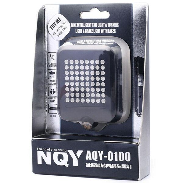 bike lights bicycle light 64 led automatic direction indicator rear taillight usb rechargeable cycling 
bike lights bicycle light 64 led automatic direction indicator rear taillight usb rechargeable cycling