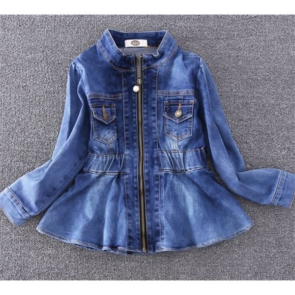 kids girls vintage ruffles peplum denim jackets jeans coats spring autumn western fashion outwears 0930, Blue;gray
kids girls vintage ruffles peplum denim jackets jeans coats spring autumn western fashion outwears 0930, Blue;gray