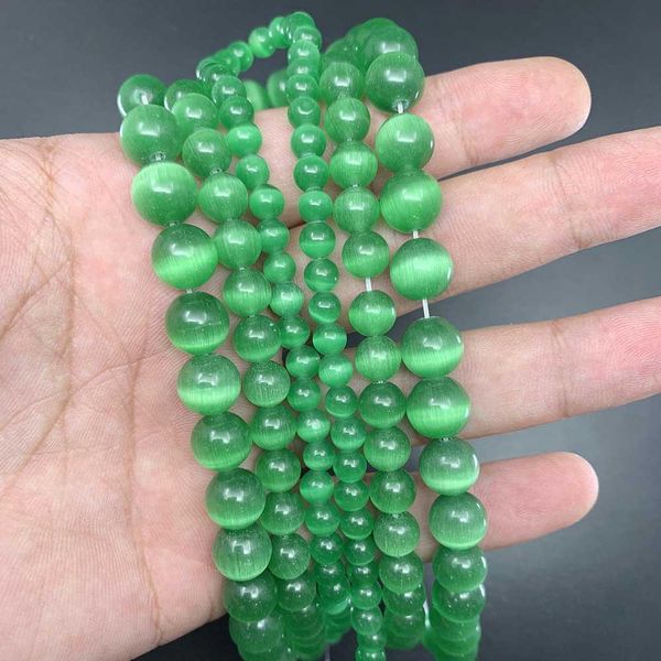 1strand lot 6 8 10mm natural cat eye stone round loose opal bead cymophane spacer beads for jewelry making findings diy bracelet h jlletm
1strand lot 6 8 10mm natural cat eye stone round loose opal bead cymophane spacer beads for jewelry making findings diy bracelet h jlletm
