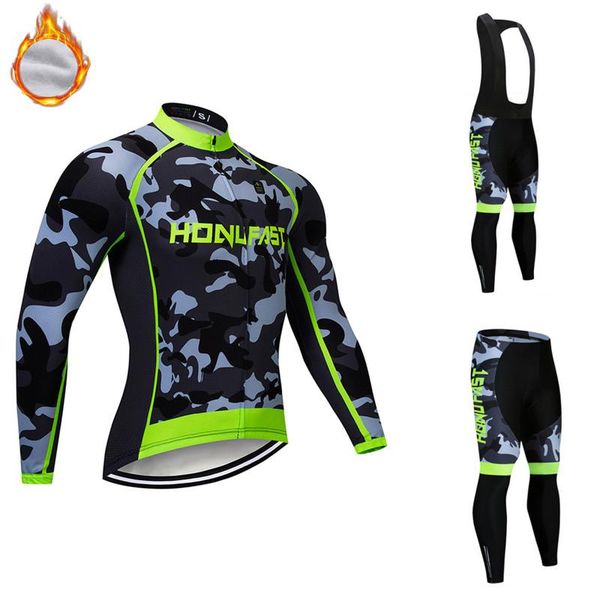 2020 pro team winter thermal fleece outdoor riding cycling clothing men long sleeve cycling jersey set mtb bike bib pants, Black;blue
2020 pro team winter thermal fleece outdoor riding cycling clothing men long sleeve cycling jersey set mtb bike bib pants, Black;blue