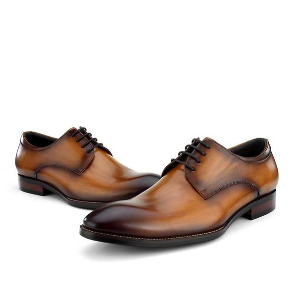 dress shoes business genuine leather mens footwear pointed toe lace up wedding party luxury formal male derby black
dress shoes business genuine leather mens footwear pointed toe lace up wedding party luxury formal male derby black