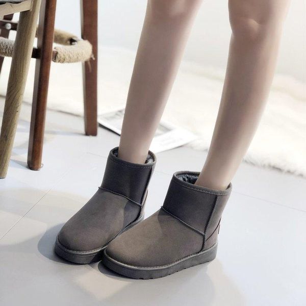 new classic women snow boots ankle boots warm winter woman shoes chaussures femme botas mujer bota feminina, Black
new classic women snow boots ankle boots warm winter woman shoes chaussures femme botas mujer bota feminina, Black