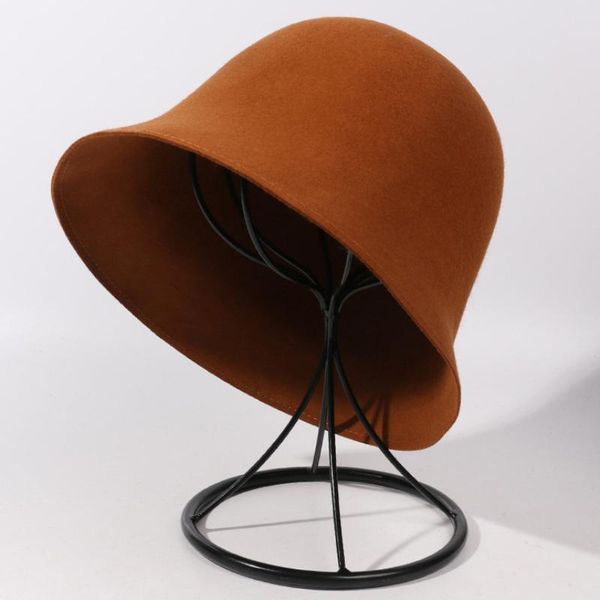 wide brim hats ht2802 women autumn winter hat ladies solid plain wool bucket cap female cloche fedora, Blue;gray
wide brim hats ht2802 women autumn winter hat ladies solid plain wool bucket cap female cloche fedora, Blue;gray
