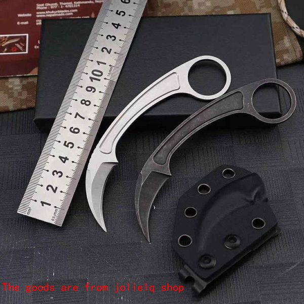 тактические новые ножи bas13 440c по прибытии claw karambit coney wash blade full tang стальная ручка с фиксированным лезвием резак для бума
тактические новые ножи bas13 440c по прибытии claw karambit coney wash blade full tang стальная ручка с фиксированным лезвием резак для бума