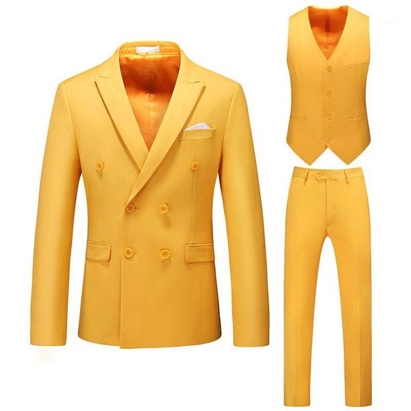 golden yellow mens suits slim fit 3 pcs business groom double-breasted jacket white blazer wedding prom (blazer+vset+pants) b811, White;black
golden yellow mens suits slim fit 3 pcs business groom double-breasted jacket white blazer wedding prom (blazer+vset+pants) b811, White;black