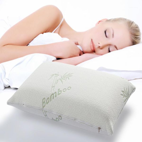 40*60cm white comfortable and soft bamboo fiber memory foam pillow orthopedic pillow sleeping healthcare therapy cervical1
40*60cm white comfortable and soft bamboo fiber memory foam pillow orthopedic pillow sleeping healthcare therapy cervical1