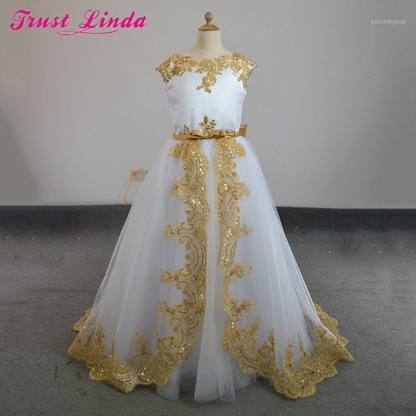 girl's dresses romantic a line gold lace bow beading sequined o-neck weddings girl flower dress party communion pageant gowns1, Red;yellow
girl's dresses romantic a line gold lace bow beading sequined o-neck weddings girl flower dress party communion pageant gowns1, Red;yellow
