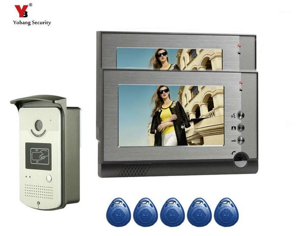 7" video door phone kit with 5pcs rifd keyfobs + electric lock + door exit for villa video doorbell intercom system1
7" video door phone kit with 5pcs rifd keyfobs + electric lock + door exit for villa video doorbell intercom system1