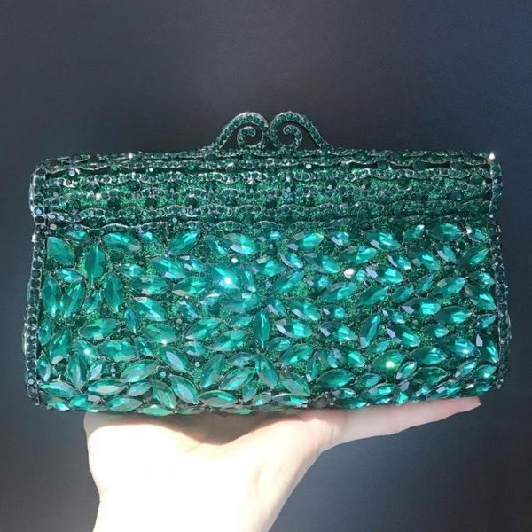 women green crystal diamond clutch bag purse evening bag for wedding party bridal clutches bags handbag purses wallet
women green crystal diamond clutch bag purse evening bag for wedding party bridal clutches bags handbag purses wallet