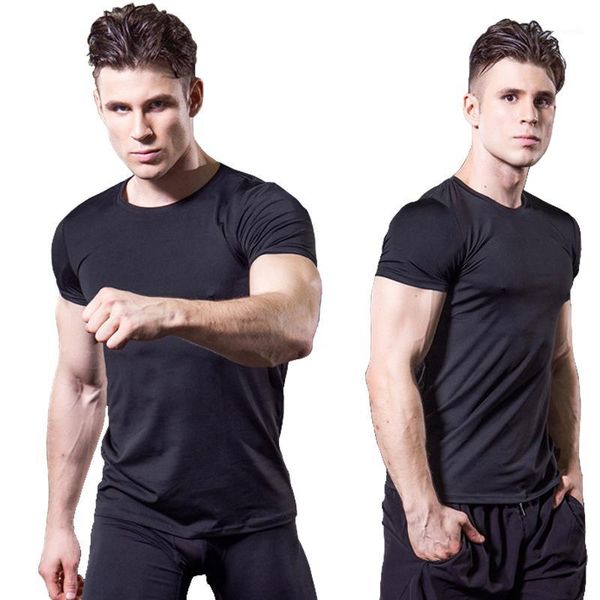 running jerseys gym t shirt men fitness t-shirt compression shirts short sleeve jersey tennis soccer base layer sports rashguard1, Black;blue
running jerseys gym t shirt men fitness t-shirt compression shirts short sleeve jersey tennis soccer base layer sports rashguard1, Black;blue