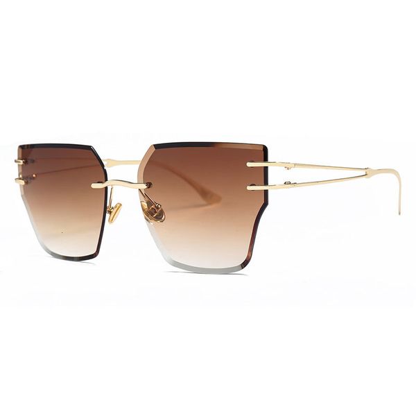 2021 new luxury rimless sunglasses women vintage sun glasses men accessories eyewear gafas oculos uv400 goggles 23049df 05ji, White;black
2021 new luxury rimless sunglasses women vintage sun glasses men accessories eyewear gafas oculos uv400 goggles 23049df 05ji, White;black