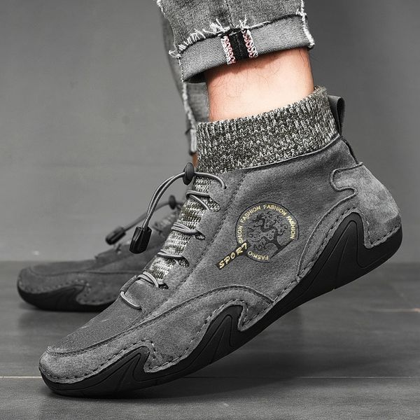brand winter warm men snow boots cow suede men's boots plush man ankle boots handmade autumn men work shoes size 48 201102, Black
brand winter warm men snow boots cow suede men's boots plush man ankle boots handmade autumn men work shoes size 48 201102, Black