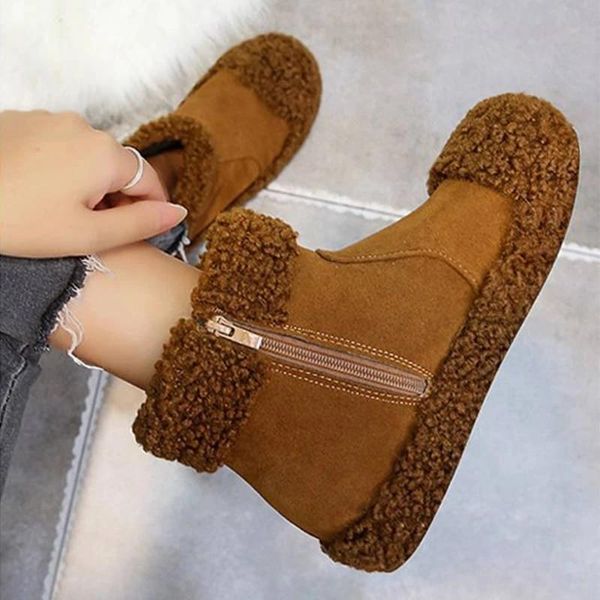 зима женщины голеностопного snow boots платформа квартиры короткие плюшевые подкладка перевернутого края резиновой подошвой non скольжение п, Black
зима женщины голеностопного snow boots платформа квартиры короткие плюшевые подкладка перевернутого края резиновой подошвой non скольжение п, Black