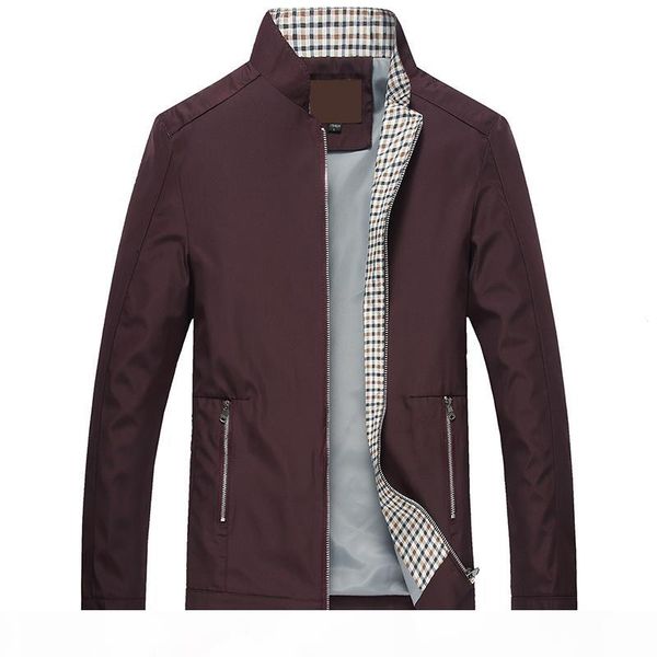 men's business casual jacket men's coat slim stand collar long sleeve zip jacket for men outwear autumn 2018, Black;brown 
men's business casual jacket men's coat slim stand collar long sleeve zip jacket for men outwear autumn 2018, Black;brown