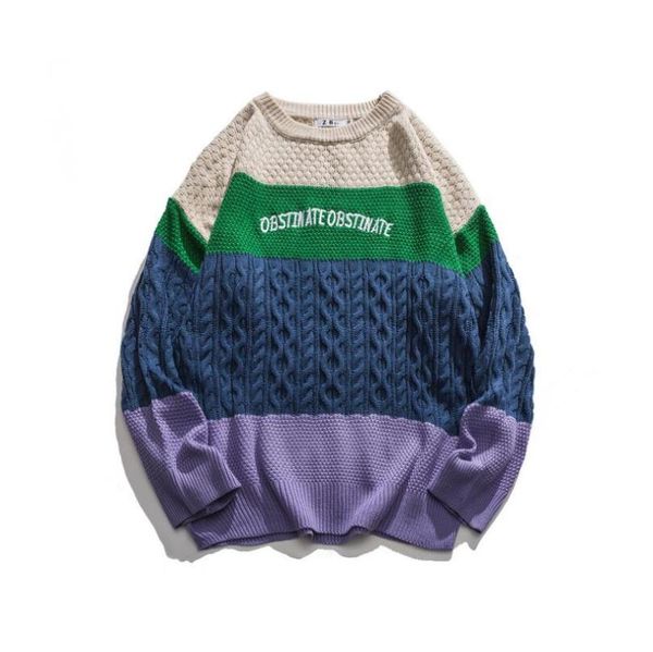 men's sweaters hip hop men retro patchwork oversize acrylic streetwear harajuku 2021 autumn pullover warm w1327, White;black
men's sweaters hip hop men retro patchwork oversize acrylic streetwear harajuku 2021 autumn pullover warm w1327, White;black
