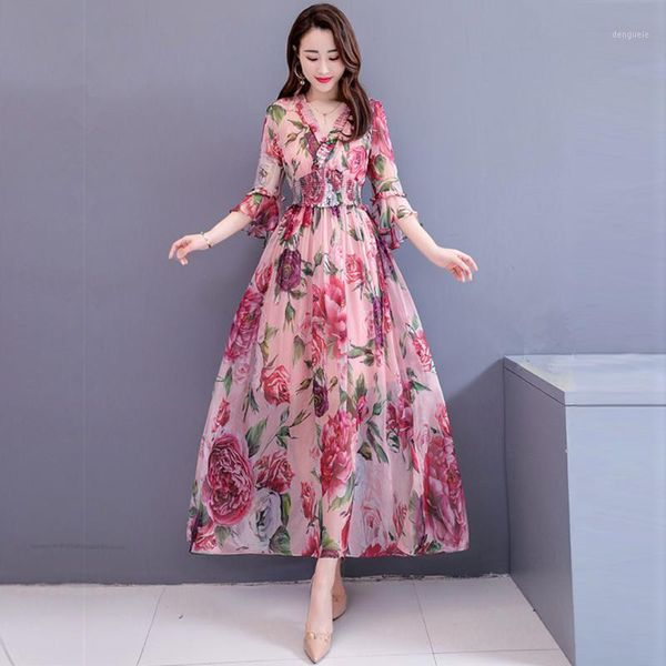 bohemian printed chiffon dress summer 2020 spring new folds elastic waist temperament ruffled dress womens db7211, Black;gray
bohemian printed chiffon dress summer 2020 spring new folds elastic waist temperament ruffled dress womens db7211, Black;gray