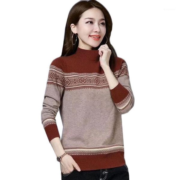 2020 new women knitted sweater pullover autumn/winter clothes long sleeve stripe colorblock turtleneck sweater jumper female, White;black
2020 new women knitted sweater pullover autumn/winter clothes long sleeve stripe colorblock turtleneck sweater jumper female, White;black
