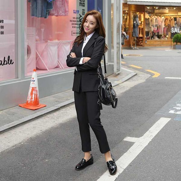 women's two piece pants arrived women suit fashion slim business office dark green jacket set formal blazer + feminino female1, White
women's two piece pants arrived women suit fashion slim business office dark green jacket set formal blazer + feminino female1, White