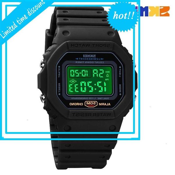 skmei moment beautiful man digital electronic watch shockproof plastic led pin buckle student outdoor square lovers sports table, Slivery;brown
skmei moment beautiful man digital electronic watch shockproof plastic led pin buckle student outdoor square lovers sports table, Slivery;brown