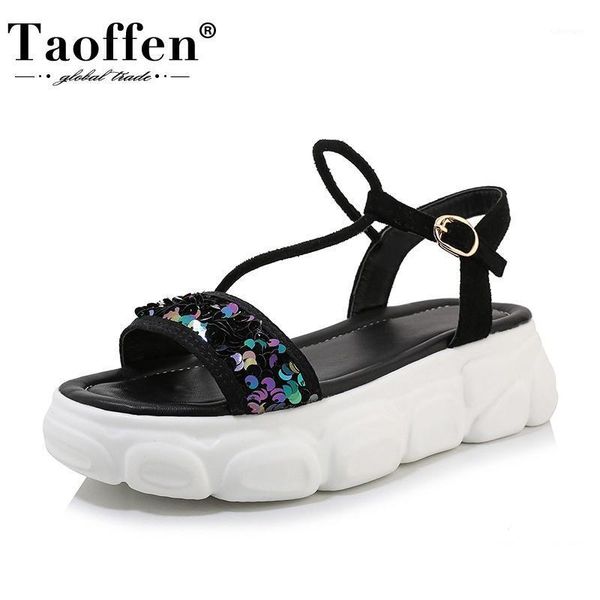 taoffen plus size 29-46 women shoes thick bottom platform open toe women sandals summer bling outdoor patchwork mujer footwear1, Black
taoffen plus size 29-46 women shoes thick bottom platform open toe women sandals summer bling outdoor patchwork mujer footwear1, Black