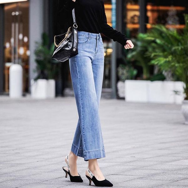 women's jeans plus size baggy wide leg women streetwear loose scratched denim ankle-length pants spring sewing straight femme, Blue
women's jeans plus size baggy wide leg women streetwear loose scratched denim ankle-length pants spring sewing straight femme, Blue